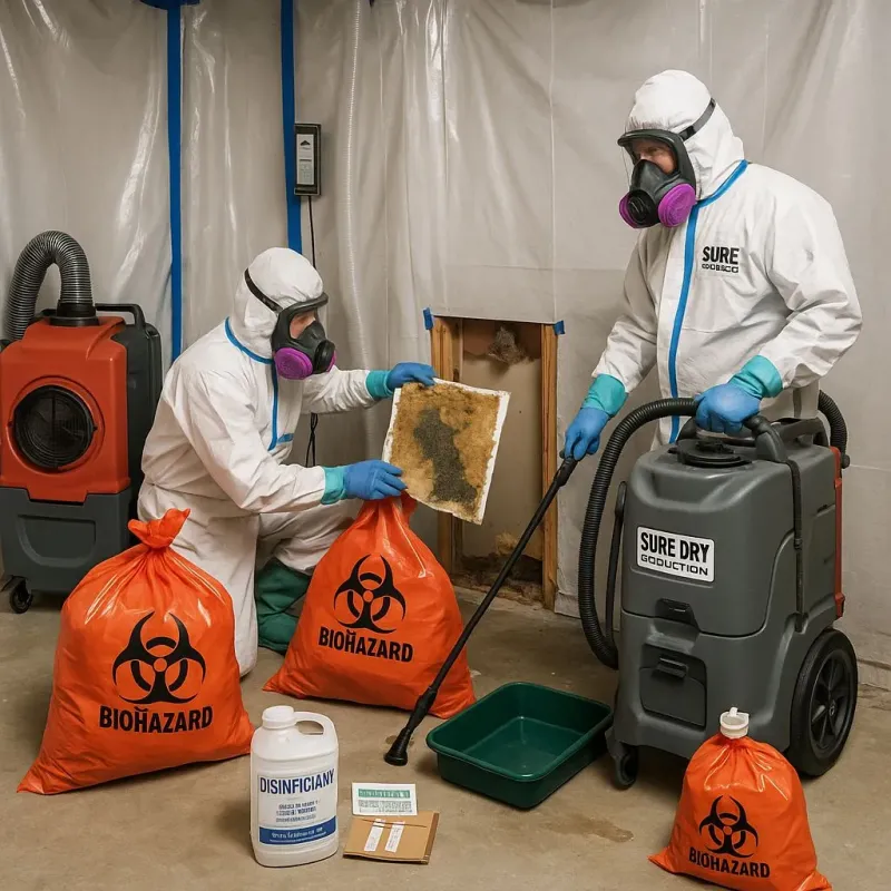 Contaminated Water Handling Protocols process in Westworth, TX
